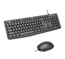 Комплект проводной (клавиатура+мышь) Meetion C235 / Black 