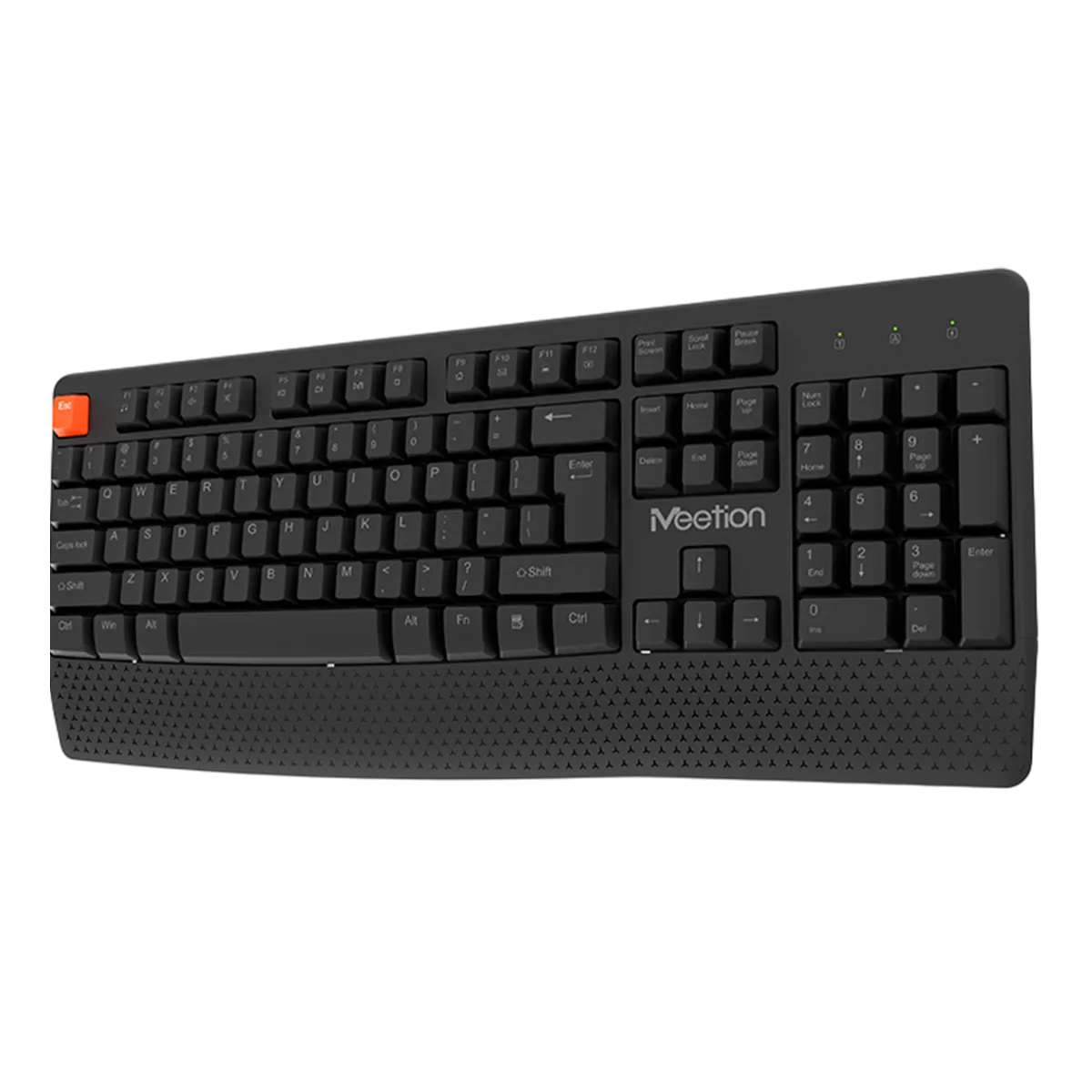Комплект беспроводной (клавиатура+мышь) Meetion C4130 / Black