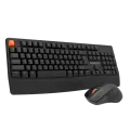 Комплект беспроводной (клавиатура+мышь) Meetion C4130 / Black
