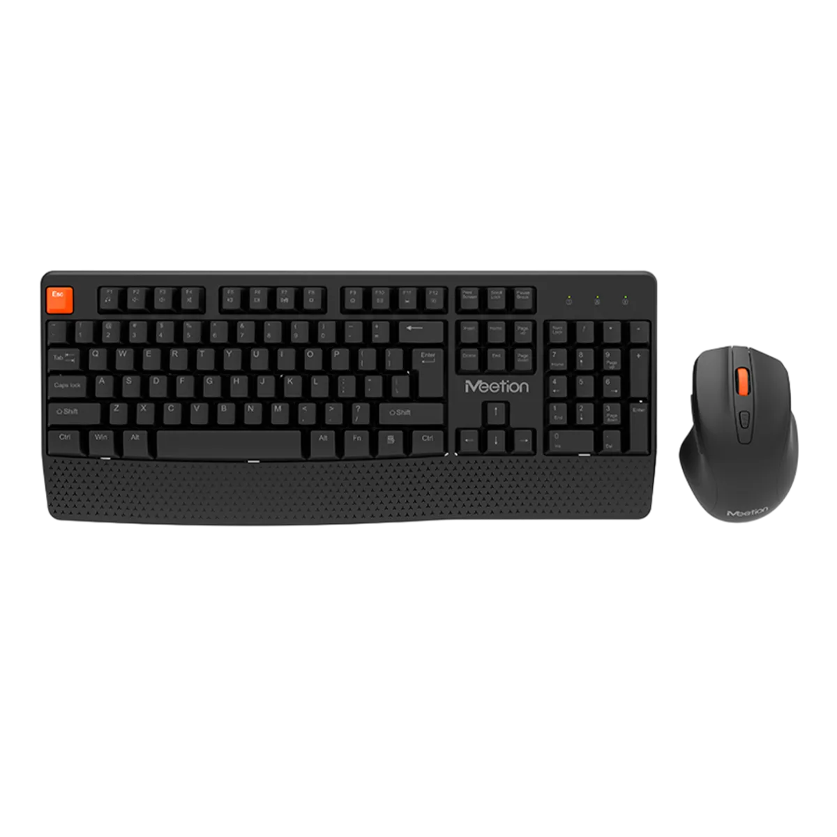 Комплект беспроводной (клавиатура+мышь) Meetion C4130 / Black
