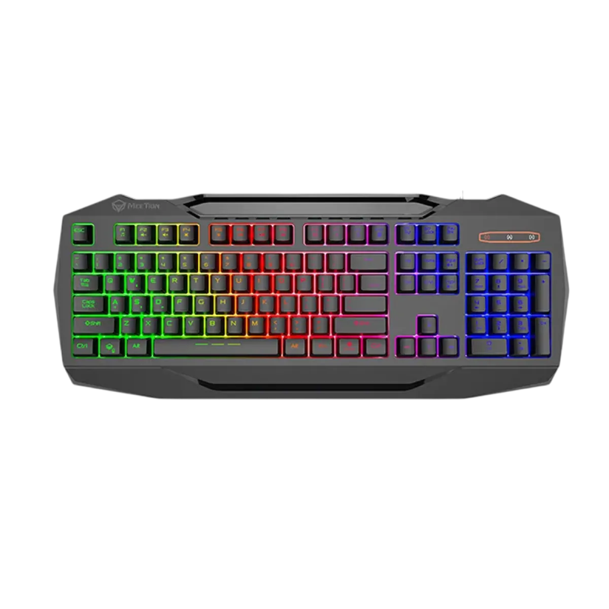 Комплект игровой проводной (4в1) Meetion C490 / клавиатура, мышь, коврик, наушники