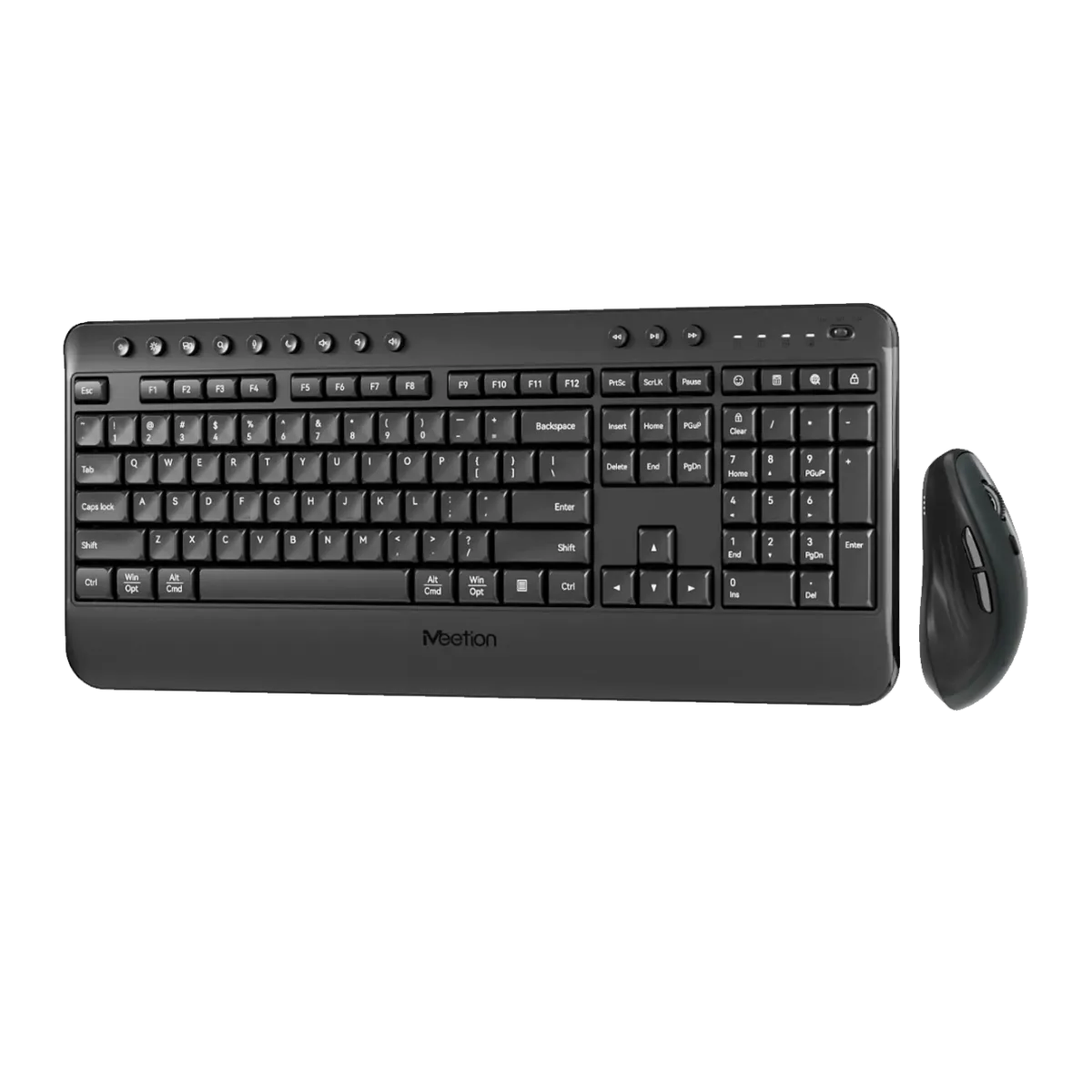 Комплект беспроводной (клавиатура+мышь) Meetion C5000 / Black
