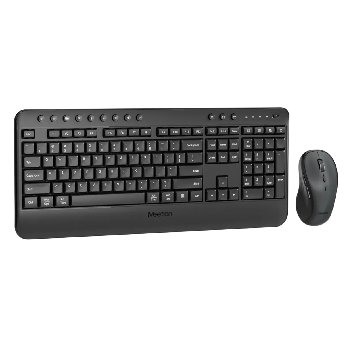 Комплект беспроводной (клавиатура+мышь) Meetion C5000 / Black