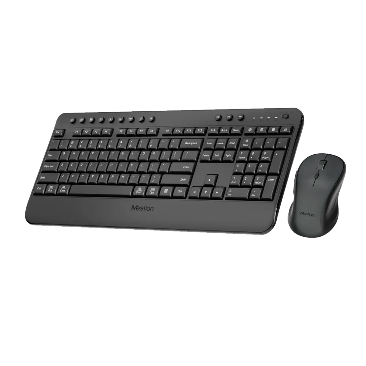 Комплект беспроводной (клавиатура+мышь) Meetion C5000 / Black