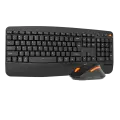 Комплект беспроводной (клавиатура+мышь) Meetion DirectorA2 Black