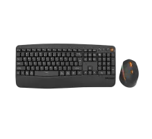 Комплект беспроводной (клавиатура+мышь) Meetion DirectorA2 Black