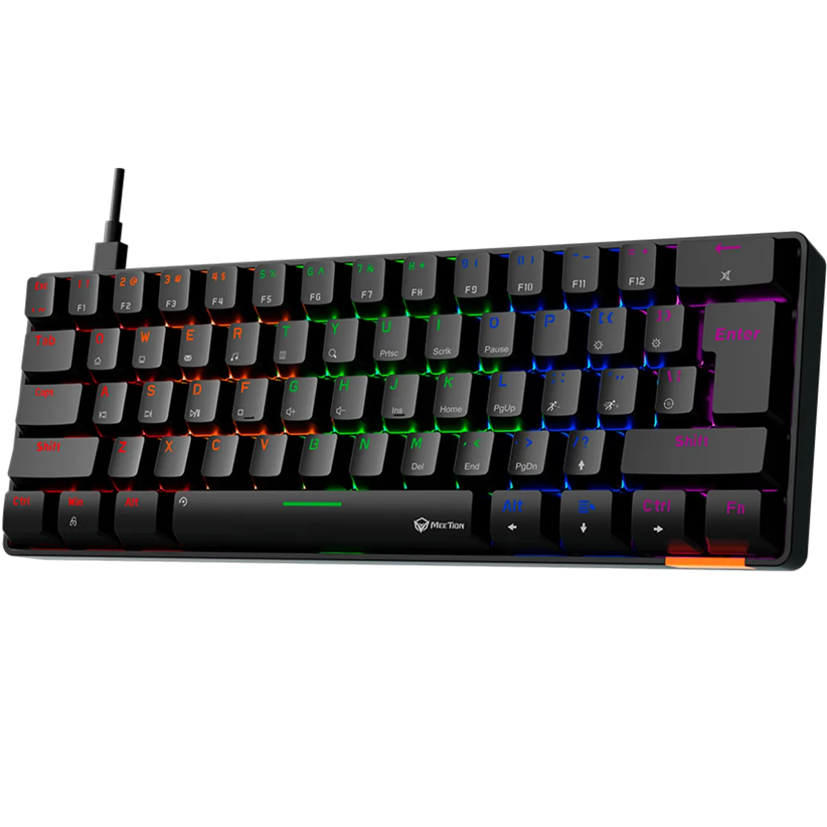 Клавиатура игровая проводная Meetion MK005 / Black