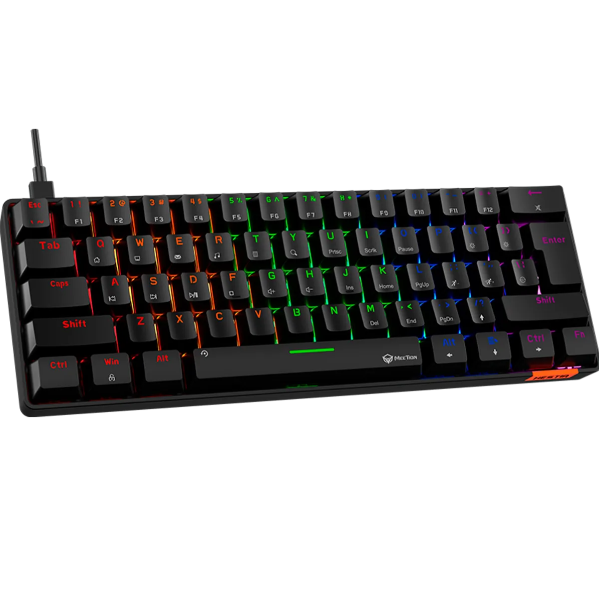 Клавиатура игровая проводная Meetion MK005 / Black
