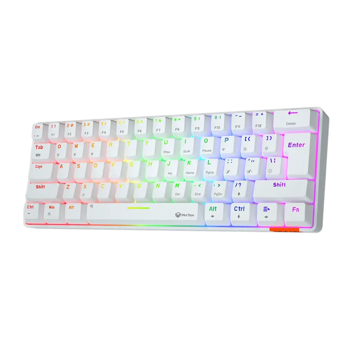 Клавиатура игровая беспроводная Meetion MK005BT / White