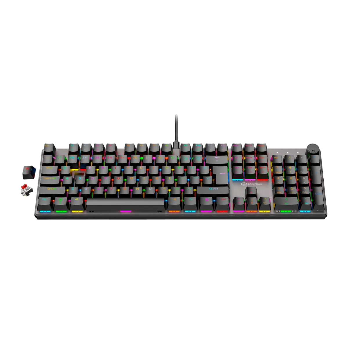 Клавиатура игровая проводная Meetion MK009 Pro / Black