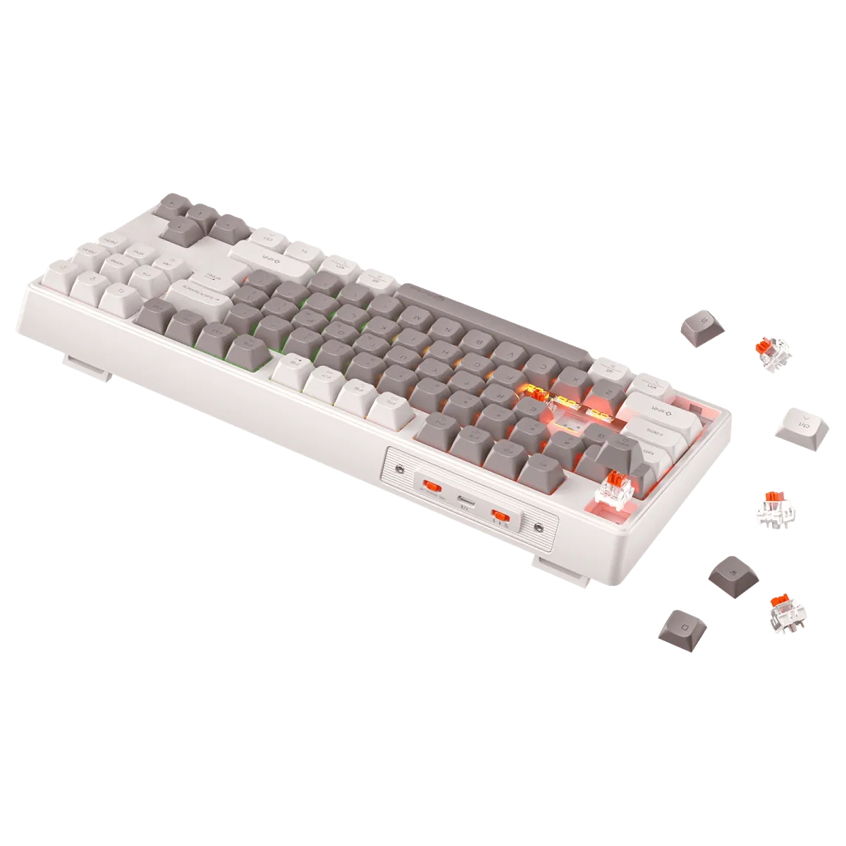 Клавиатура игровая беспроводная Meetion MK14 / White
