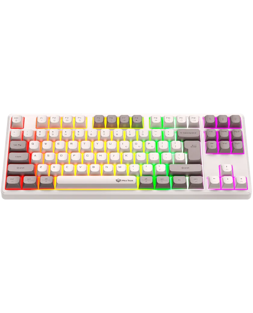 Клавиатура игровая беспроводная Meetion MK14 / White