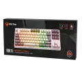 Клавиатура игровая беспроводная Meetion MK14 / White