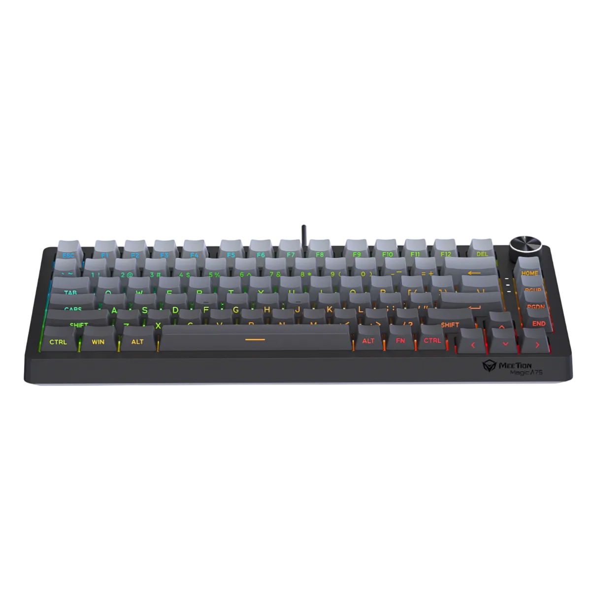 Клавиатура игровая проводная Meetion Magic A75 / Black 