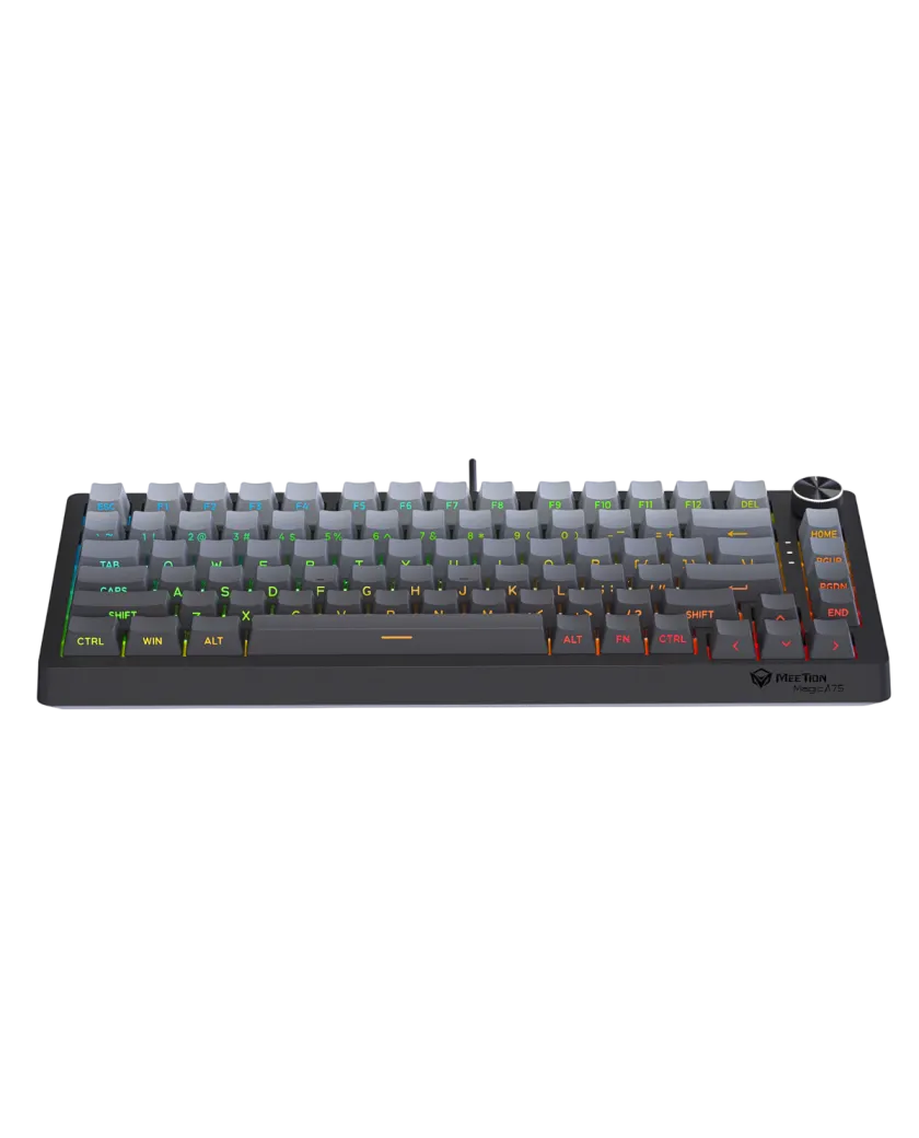 Клавиатура игровая проводная Meetion Magic A75 / Black 
