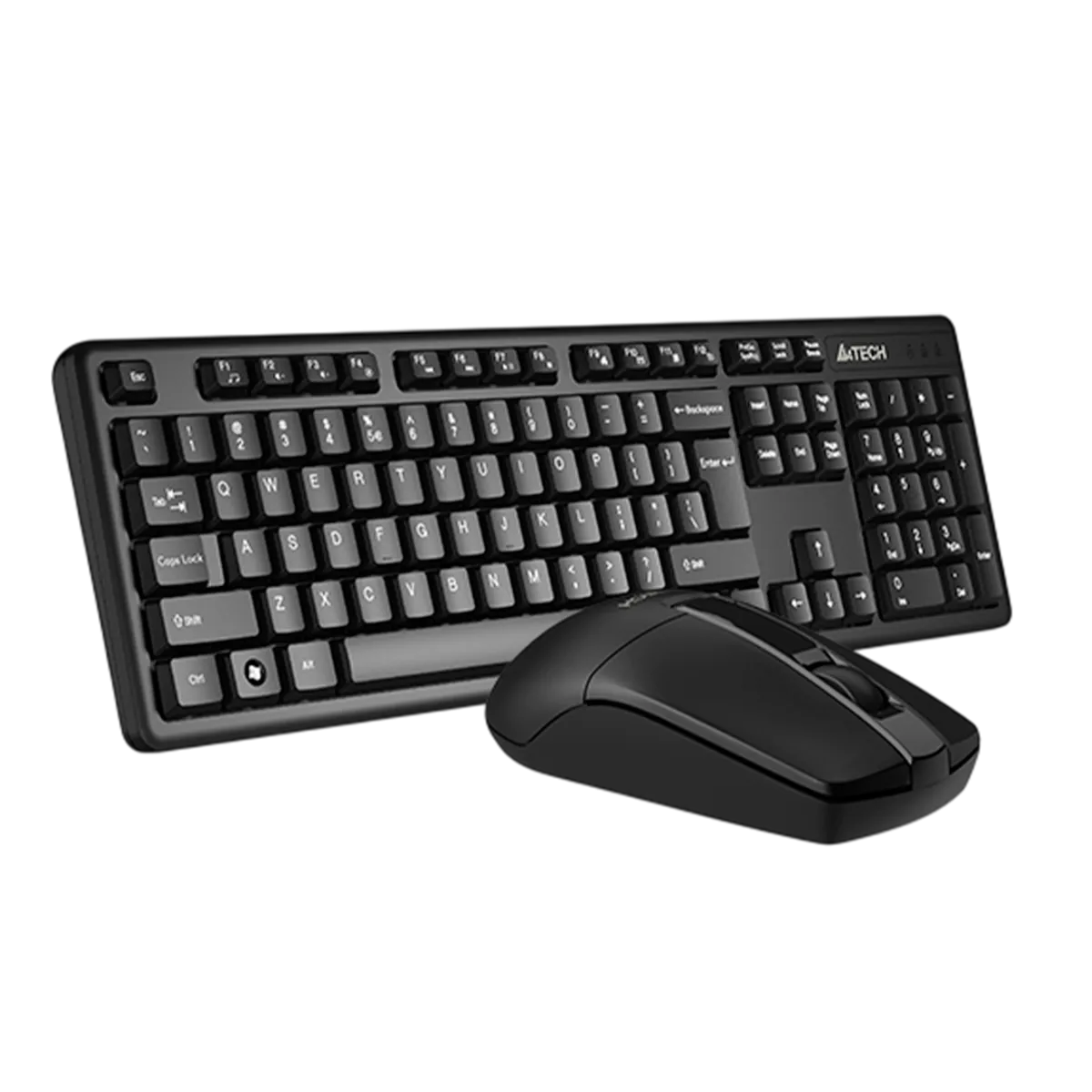 Комплект беспроводной (клавиатура+мышь) A4Tech 3330N / Black