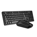 Комплект беспроводной (клавиатура+мышь) A4Tech 3330N / Black
