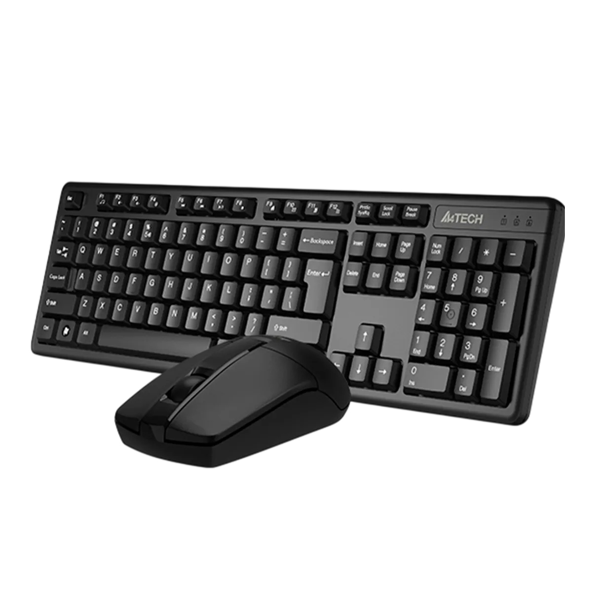 Комплект беспроводной (клавиатура+мышь) A4Tech 3330N / Black