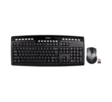 Комплект беспроводной (клавиатура+ мышь) A4Tech 9200F / Black