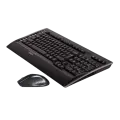 Комплект беспроводной (клавиатура+мышь) A4Tech 9300F / Black