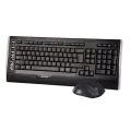 Комплект беспроводной (клавиатура+мышь) A4Tech 9300F / Black