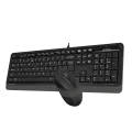 Комплект проводной (клавиатура+мышь) A4Tech Fstyler F1010 / Grey