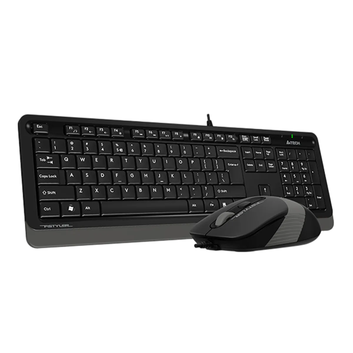 Комплект проводной (клавиатура+мышь) A4Tech Fstyler F1010 / Grey