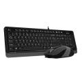 Комплект проводной (клавиатура+мышь) A4Tech Fstyler F1010 / Grey