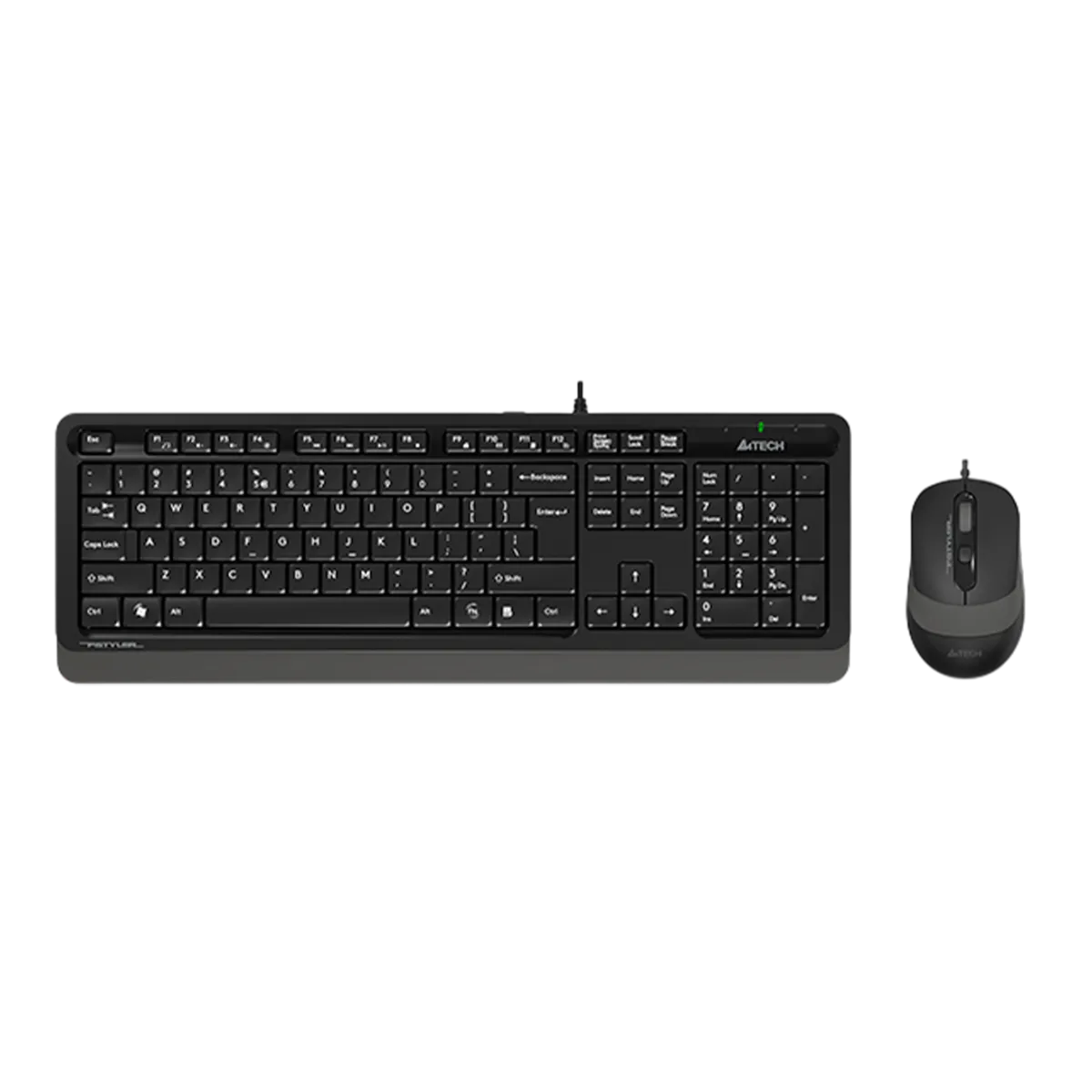 Комплект проводной (клавиатура+мышь) A4Tech Fstyler F1010 / Grey
