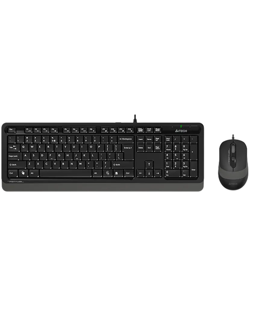 Комплект проводной (клавиатура+мышь) A4Tech Fstyler F1010 / Grey