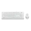 Комплект проводной (клавиатура+мышь) A4Tech Fstyler F1010 / White
