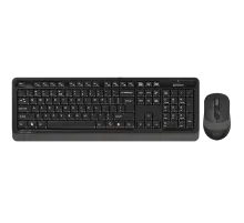 Комплект беспроводной (клавиатура+ мышь) A4Tech Fstyler FG1010 / Grey