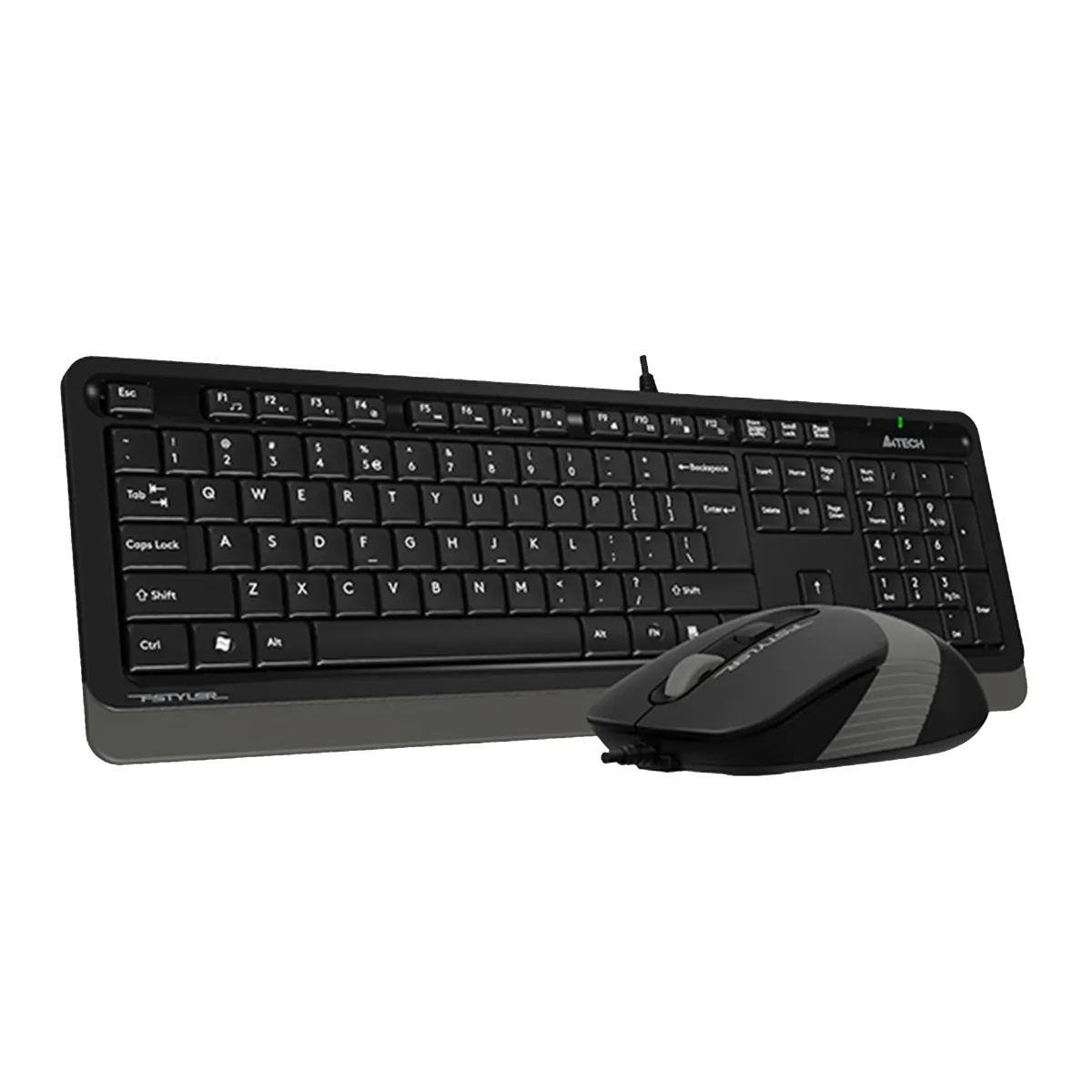 Комплект беспроводной (клавиатура+ мышь) A4Tech Fstyler FG1010 / Grey