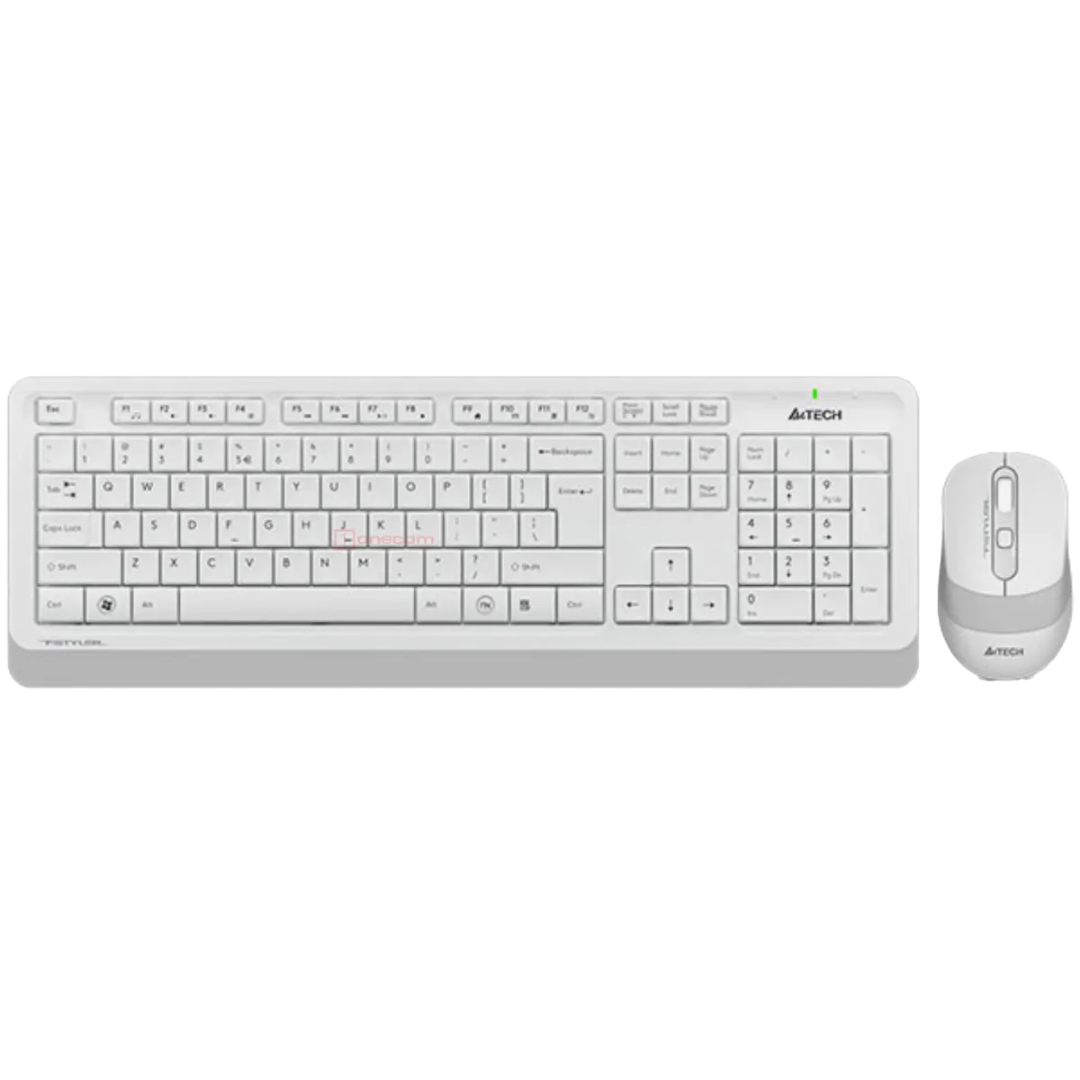 Комплект беспроводной (клавиатура+мышь) A4Tech Fstyler FG1010 / White