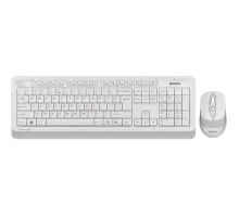 Комплект беспроводной (клавиатура+мышь) A4Tech Fstyler FG1010 / White