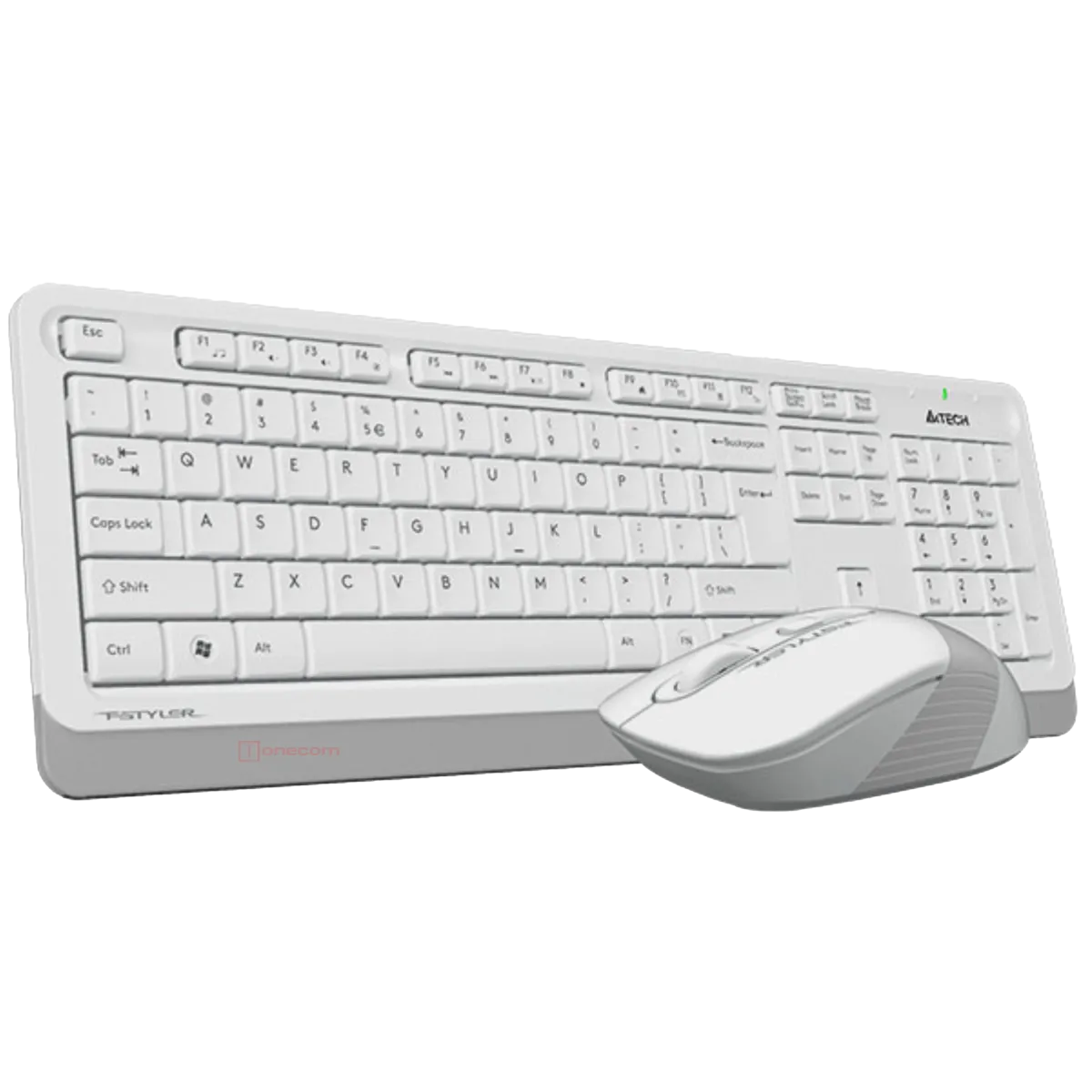 Комплект беспроводной (клавиатура+мышь) A4Tech Fstyler FG1010 / White
