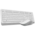 Комплект беспроводной (клавиатура+мышь) A4Tech Fstyler FG1010 / White