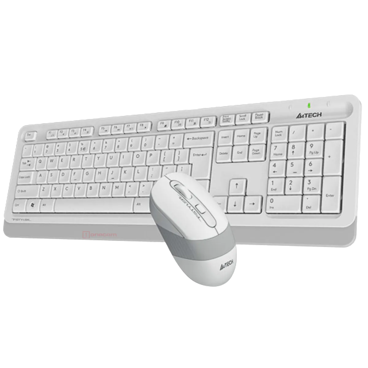 Комплект беспроводной (клавиатура+мышь) A4Tech Fstyler FG1010 / White