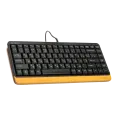 Комплект проводной (клавиатура+ мышь) A4Tech Fstyler F1110 Bumblebee / Black-Yellow