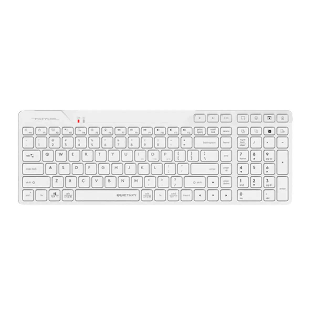 Клавиатура беспроводная A4Tech FBK27C AS / White
