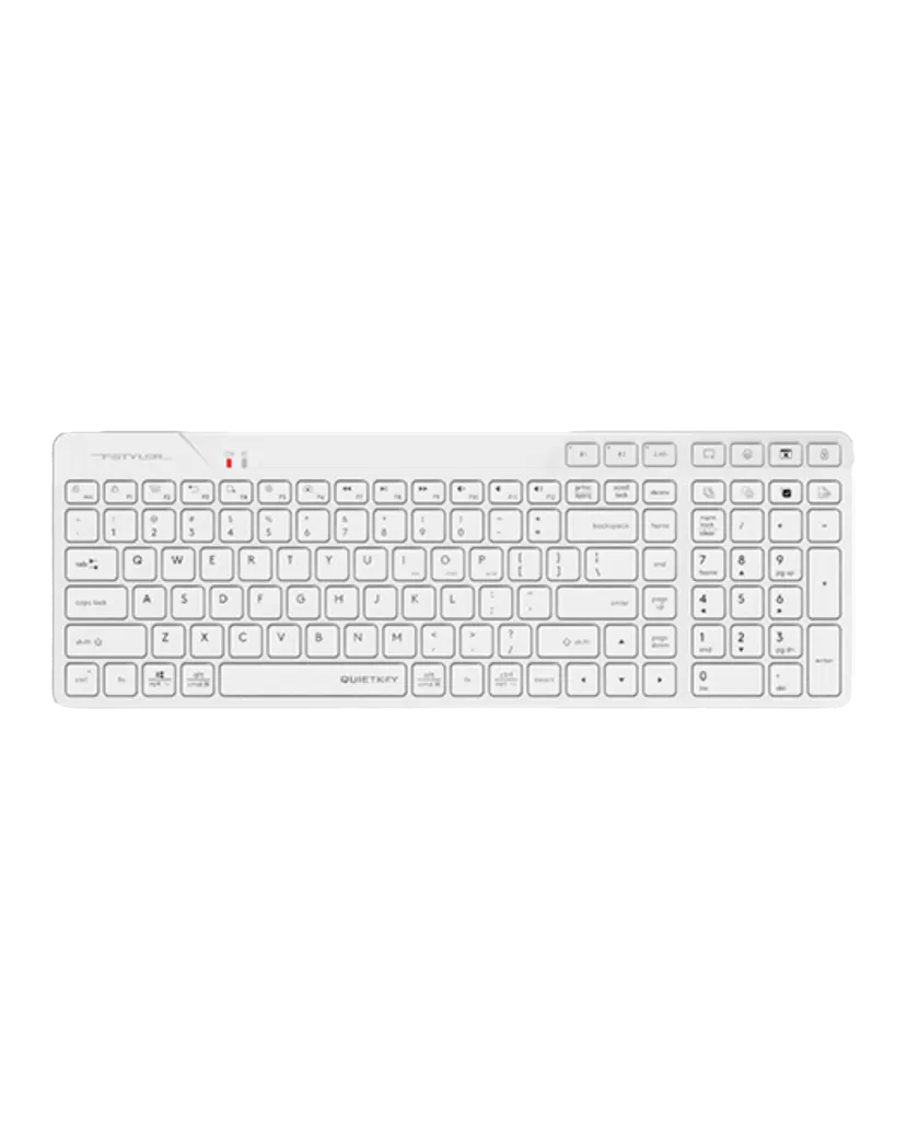 Клавиатура беспроводная A4Tech FBK27C AS / White