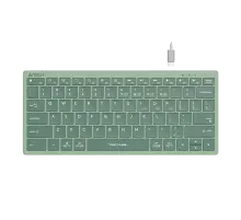 Клавиатура беспроводная A4Tech Fstyler FBX51C / Matcha Green