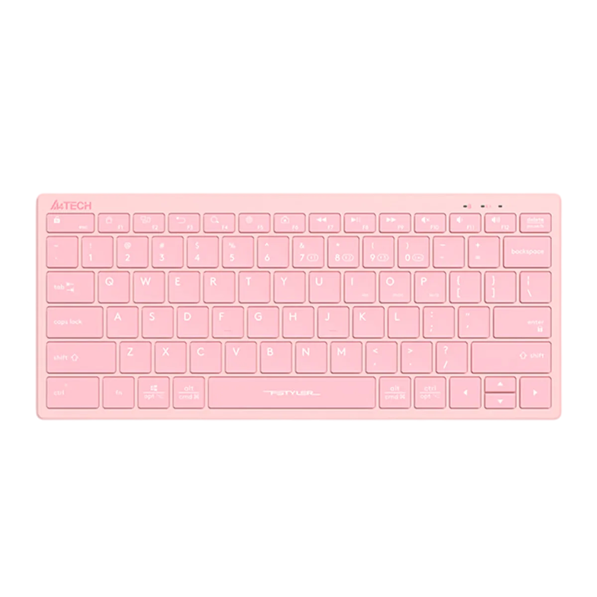 Клавиатура беспроводная A4Tech Fstyler FBX51C / Baby Pink