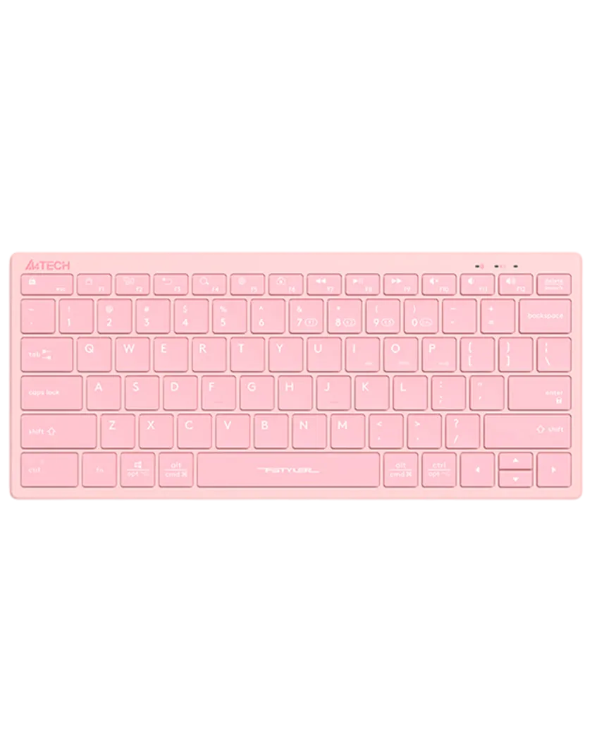 Клавиатура беспроводная A4Tech Fstyler FBX51C / Baby Pink