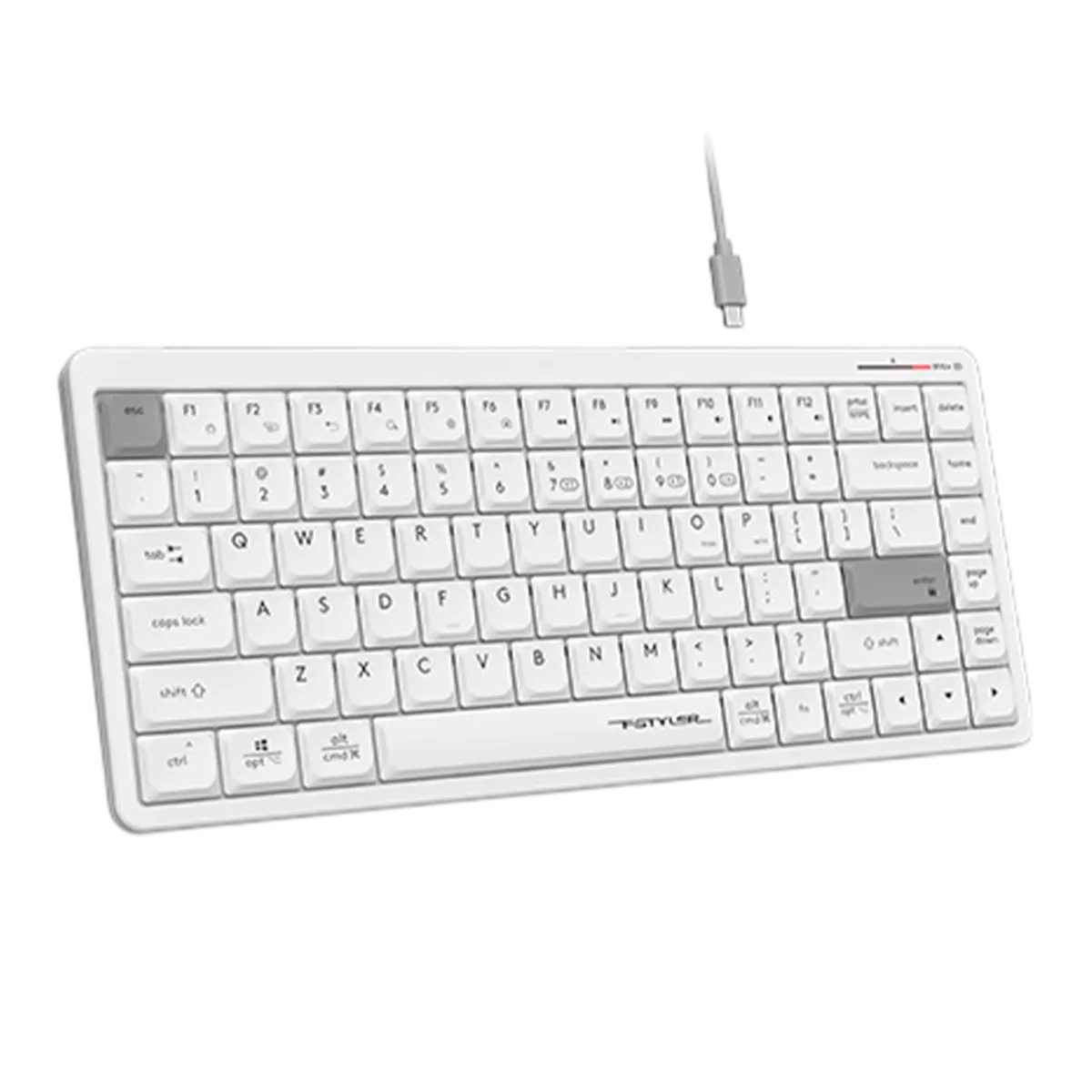 Клавиатура беспроводная A4Tech Fstyler FBX53C / White