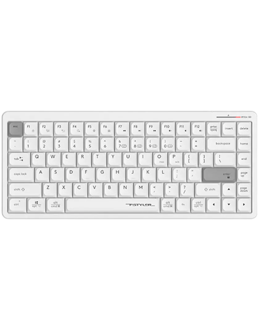 Клавиатура беспроводная A4Tech Fstyler FBX53C / White