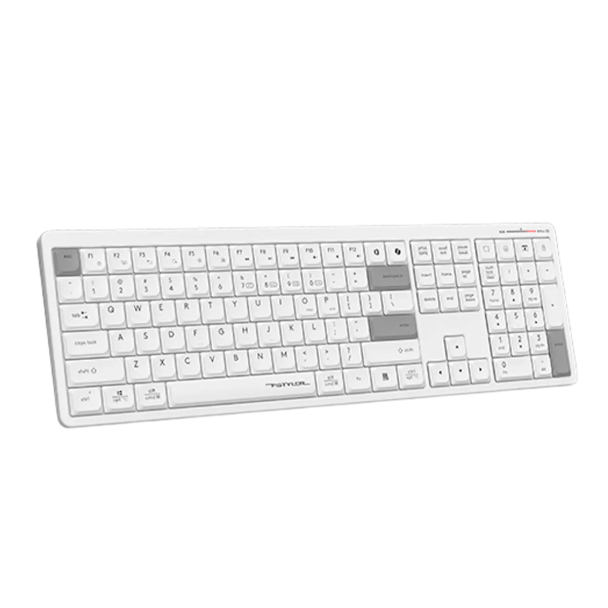Клавиатура беспроводная A4Tech Fstyler FBX55C / White
