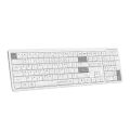 Клавиатура беспроводная A4Tech Fstyler FBX55C / White