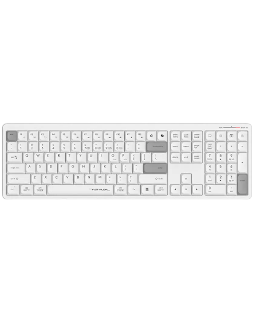 Клавиатура беспроводная A4Tech Fstyler FBX55C / White