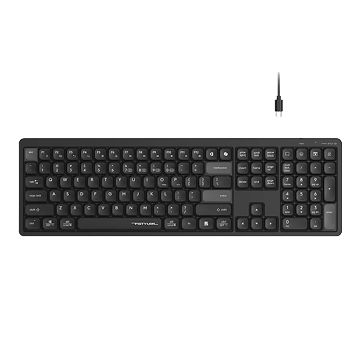 Клавиатура беспроводная A4Tech Fstyler FBX55C / Grey